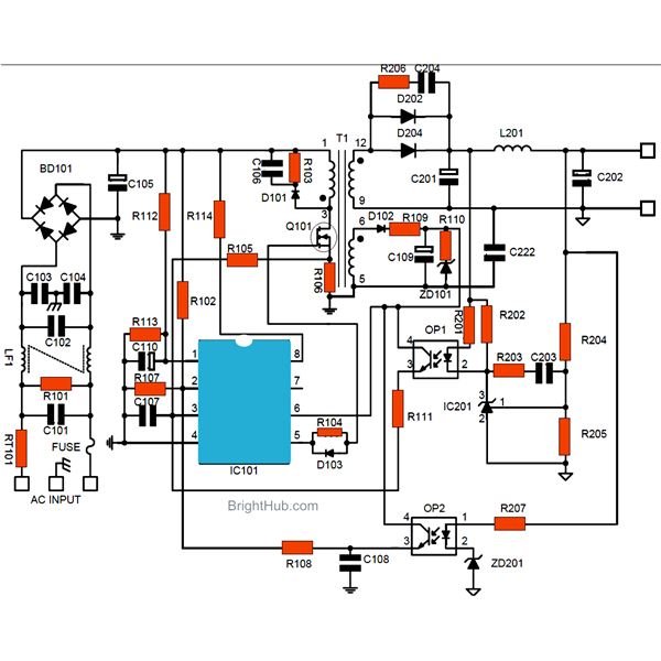 Kb 3151c схема блок питания